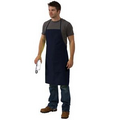 F66L Signature Navy Longer Water Repellent Nylon Bib Apron